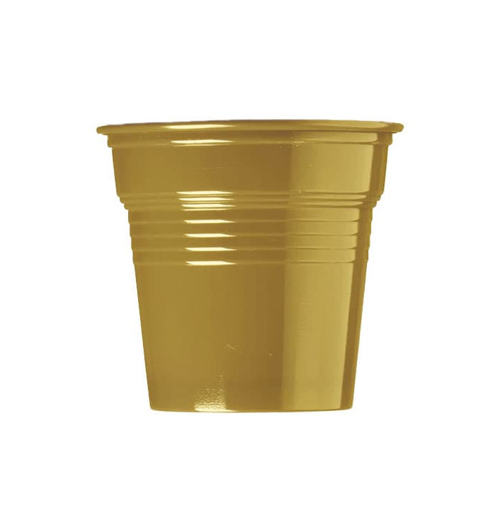 Plastic Shot PS Gold 80ml Ø5,7cm (50 Units) 