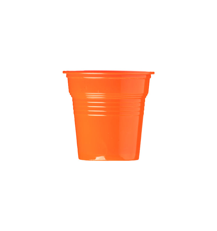 Plastic Shot PS Orange 80ml Ø5,7cm (50 Units) 