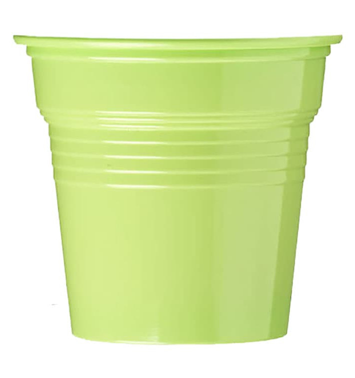 Plastic Shot PS Lime Green 80ml Ø5,7cm (50 Units) 