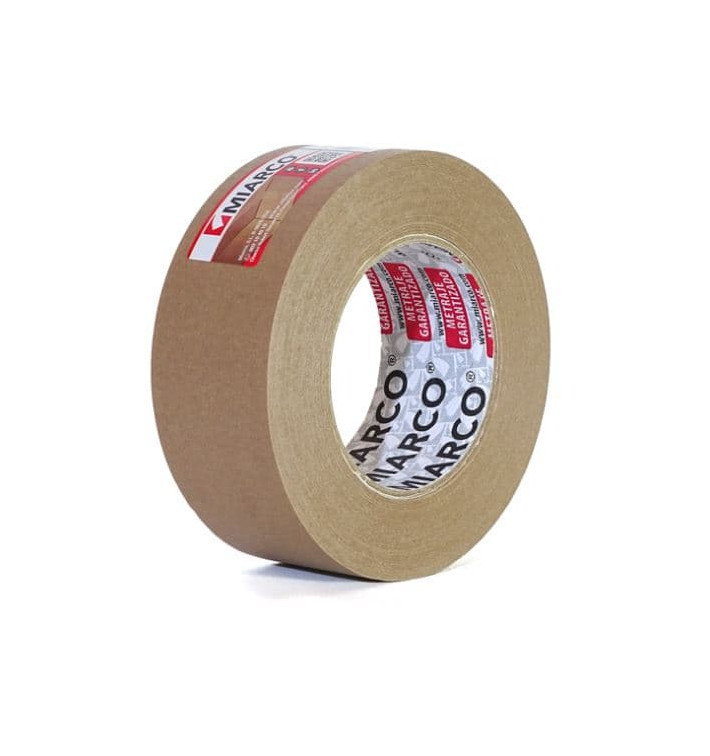 Paper Adhesive Tape Roll Kraft Eco-Friendly 4,8cmx80m (36 Units)