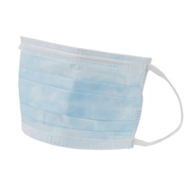 Disposable Surgical Mask Triple Layer Type I Blue (50 Units)