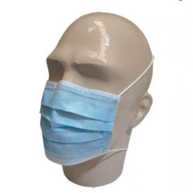 Disposable Surgical Mask Rectangular Shape "TST" Blue 3C (1000 Units)