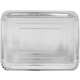 Paper Tray Rectangular shape Silver 14x21 cm (1400 Units)