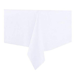 Tablecloth Novotex Non-Woven White 100x100cm (150 Units)  