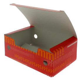 Paper Take-Out Box Small size 1,15x0,72x0,43cm (50 Units) 