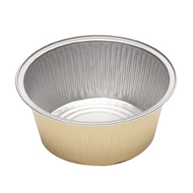 Foil Pan Round Shape 135ml (160 Units) 