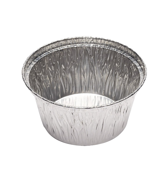 Foil Pan Pastry Round Shape 110ml (2000 Uds)