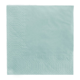 Paper Napkin Edging Light Blue 20x20 2C (6000 Units)