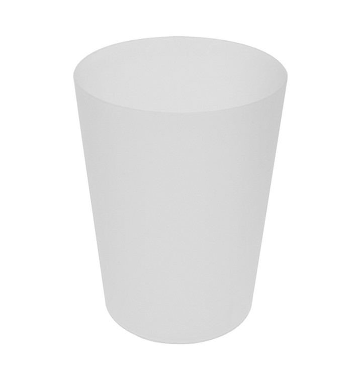 Plastic Cup PP Reusable Translucent 900ml (14 Units) 