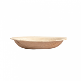 Palm Leaf Rectangularl Bowl 7,5x5x2,5cm (25 Units)