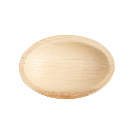 Palm Leaf Rectangularl Bowl 7,5x5x2,5cm (25 Units)