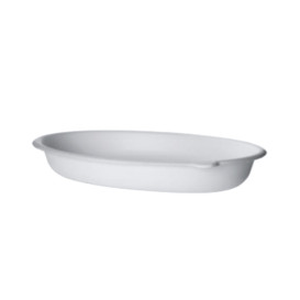 Sugarcane Tray Ecologic Oval White 940ml (300 Units)