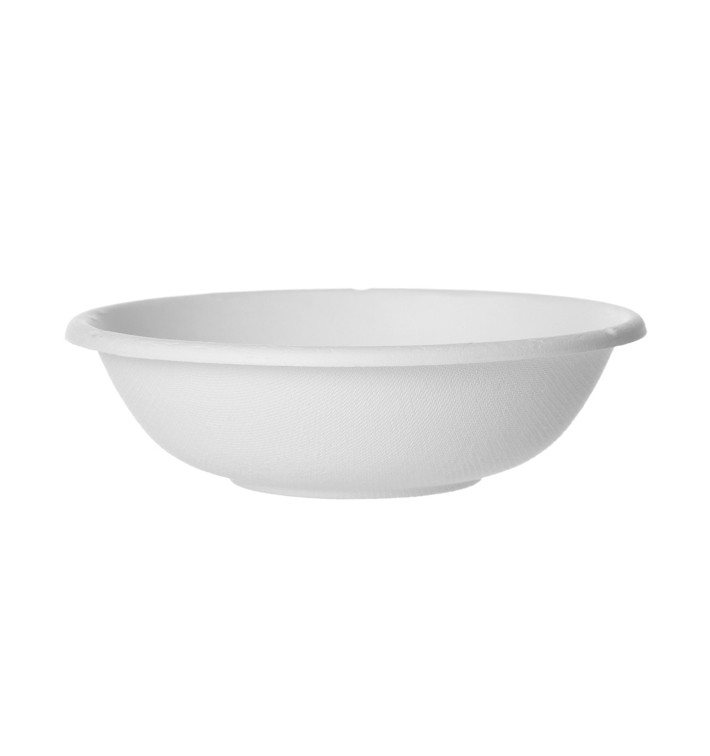 Sugarcane Bowl Bagasse White 470ml (800 Units)