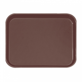 Plastic Tray Non-Slip Brown 51,0x38,0cm (1 Unit) 