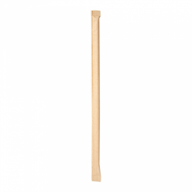 Paper Straw Straight Nature Wrapped With a Kraft Sleeve Ø0,6cm 21cm (250 Units)