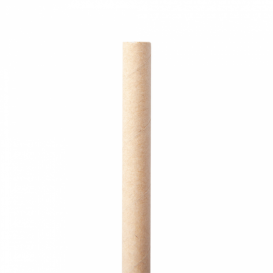 Paper Straw Straight Kraft "Ice drink" Ø0,8cm 14cm (6000 Units)