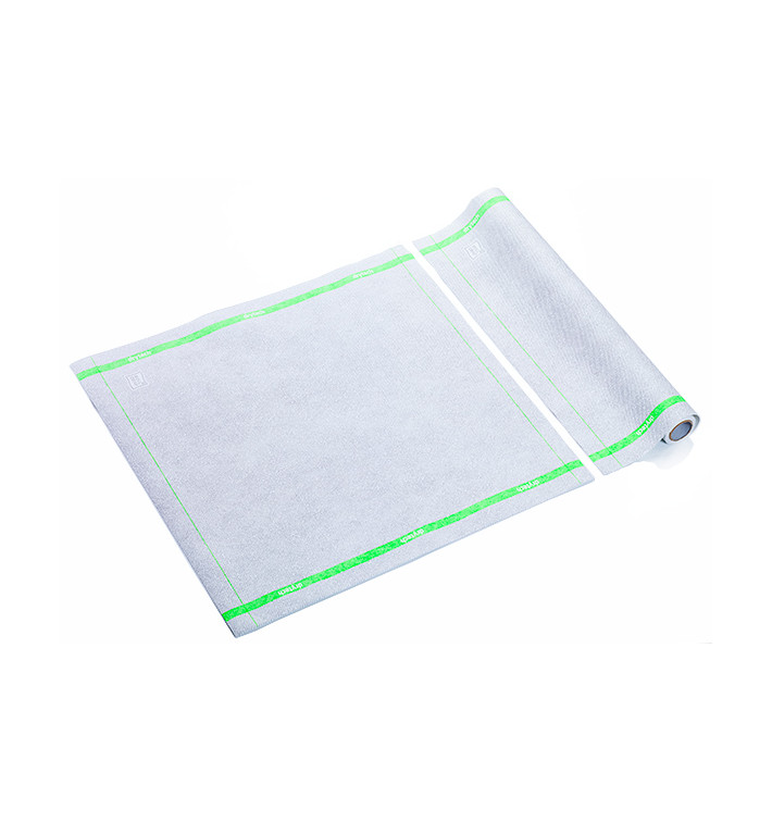 Wipes Roll "Drytech" Edgings Green 40x40cm P40cm (100 Units)