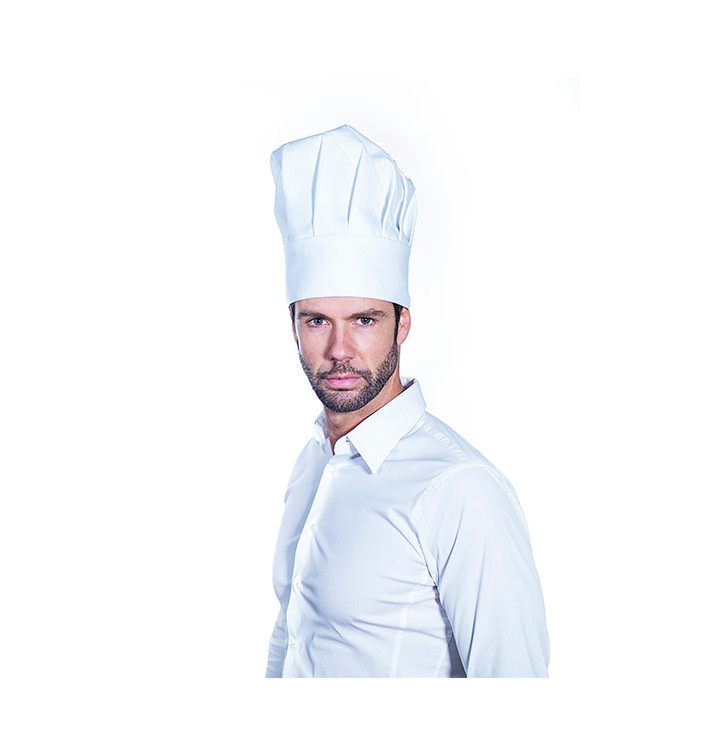 Hat Chef Cotton White (25 Units)