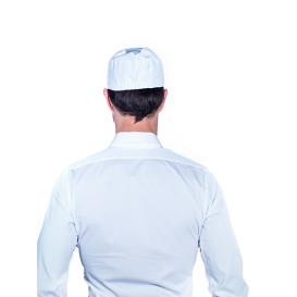 Cap with Mesh Cotton White (25 Units)