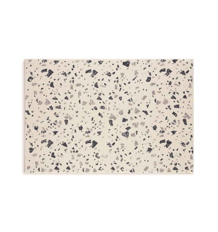 Cotton Placemat "Day Drap" Terrazzo 32x45cm (12 Units) 