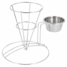 Display Basket Containers Steel with Cup Ø8,3x12,7cm (1 Unit) 