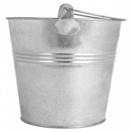 Serving Bucket Steel Ø14x14cm (1 Unit) 