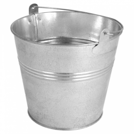 Serving Bucket Steel Ø14x14cm (1 Unit) 