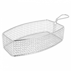 Serving Mini Fryer Container Steel 23x13x6cm (1 Unit) 