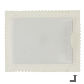 Paper Doilies Round shape White 200 mm (100 Units)