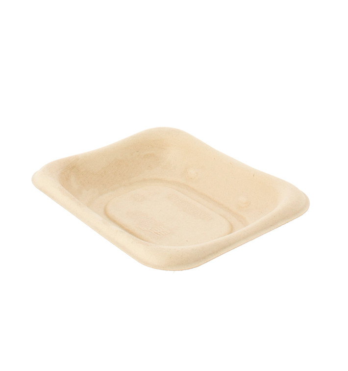 Sugarcane Baguette Container 14x11cm (50 Units) 