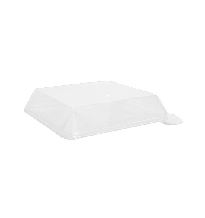 Plastic Lid PET Clear 14,1x14,1cm (100 Units)  