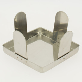 Steel Napkin Holder INOX (1 Unit)