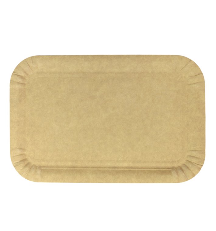 Paper Tray Rectangular shape Kraft 12x19 cm (1800 Units)