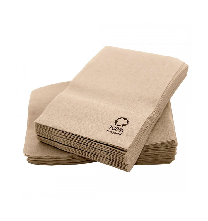 Paper Napkins Miniservis Eco Kraft 17x17cm (14.000 Units)