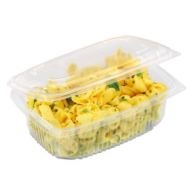 Plastic Container Microwave PP Transparente 1800ml 19,0x18,5cm (50 Units) 