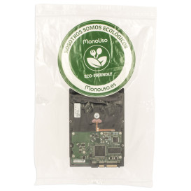 Plastic Bag Autoseal with Pocket 23x32+26cm G-200 (100 Units)