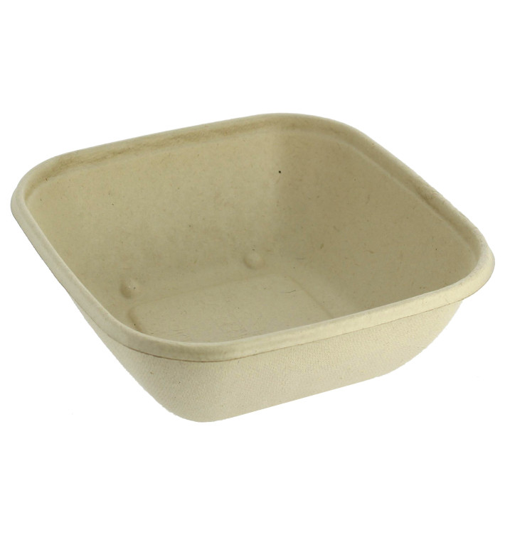 Sugarcane Bowl PLA 750ml 17x17x5cm (300 Units) 