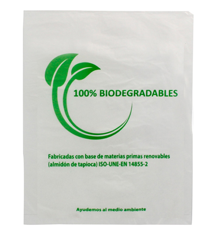 Plastic Bag 100% Biodegradable 35x48cm (1000 Units)