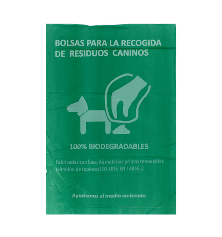 Plastic bag for dog droppings 100% bio 18x26cm (5000 units)