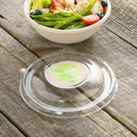 Plastic Lid RPET Crystal for Bowl Ø17cm (50 Units)  