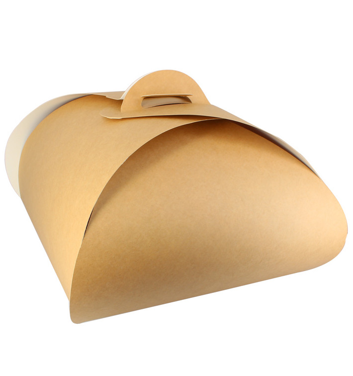 Paper Sandwich Container Kraft (25 Units)