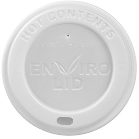 Lid for Paper Cup Hole White 4Oz/120ml Ø6,2cm (1000 Units)