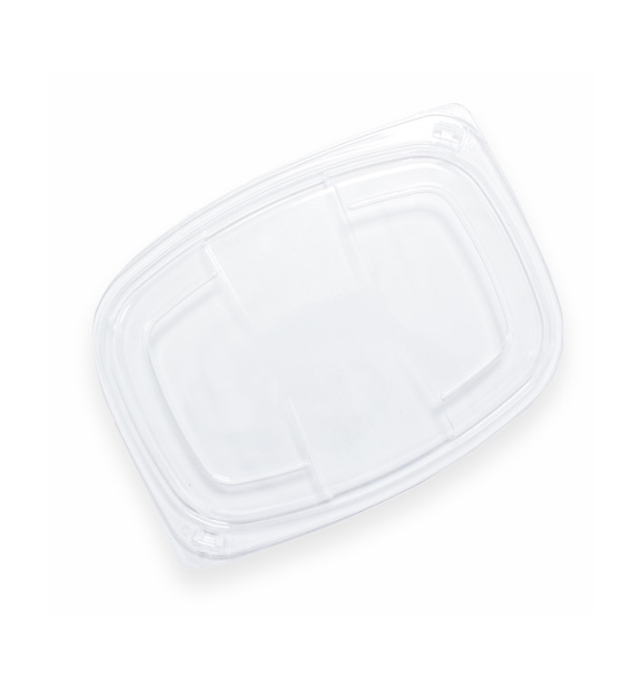 Plastic Lid Transparente Container OPS 1050/1250ml 25,5x18,9x2cm (20 Units) 