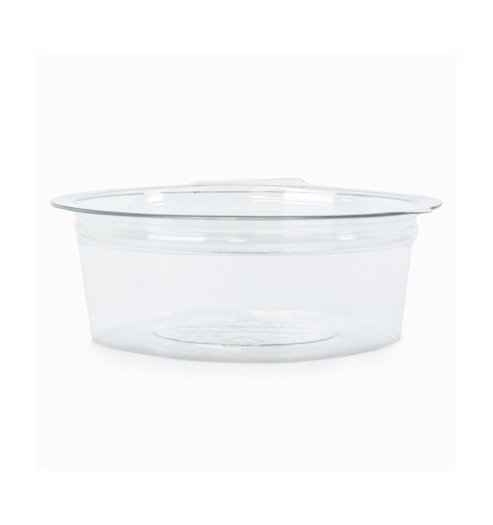 Clear Plastic Round Container With Lid 50ml