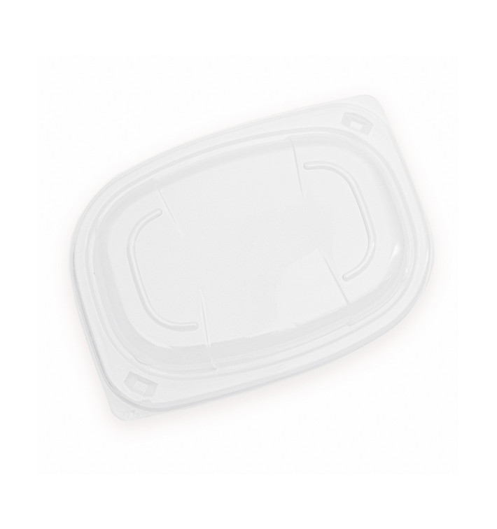 Plastic Lid Transparente Container OPS 400/600ml 19x14x2cm (20 Units) 