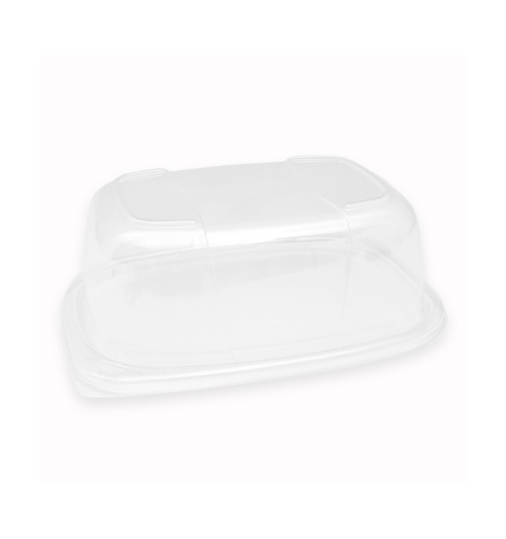 Plastic Lid Transparente Container OPS 800/1000ml 21,5x17x7cm (20 Units) 