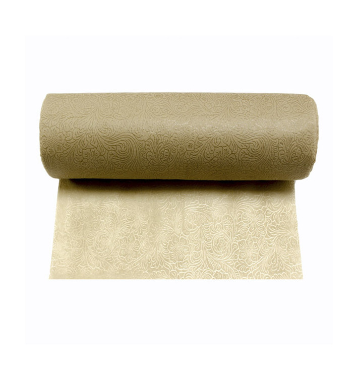 Non-Woven PLUS Tablecloth Roll Cream 1x50m (6 Units) 