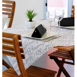 Novotex Tablecloth Roll White "Buen Provecho" P40cm 1,2x50m  (1 Unit)