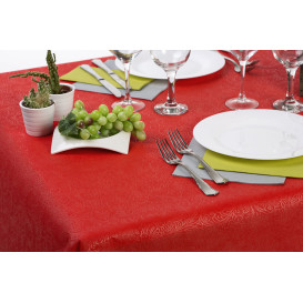 Non-Woven PLUS Tablecloth Red 100x100cm (100 Units) 