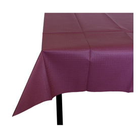 Pre-Cut Paper Tablecloth Burgundy 40g 1,2x1,2m (300 Units)  